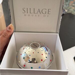 Sillage House of Silver Ornament with Multicolor Accents